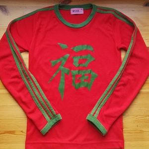 WORK brand 90s-inspired long-sleeve top